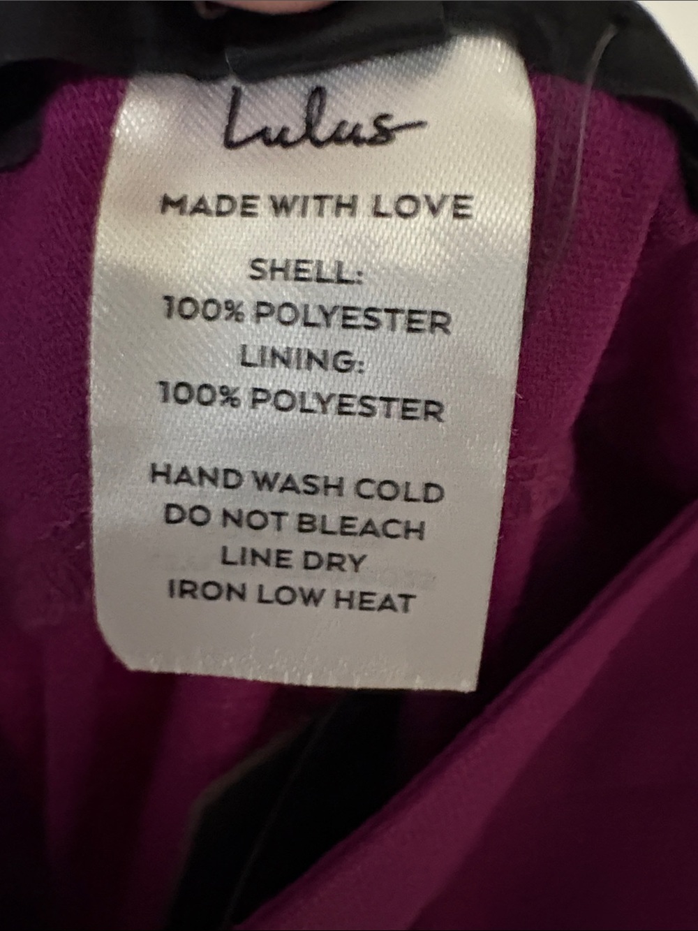 NWT Lulus Women's Wide-Leg Pants in Magenta Pink/Purple - Picture 12 of 12